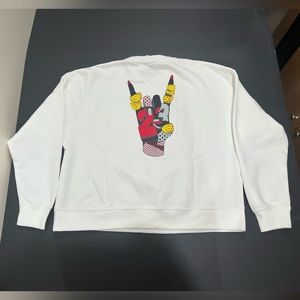 Jordan, Women Sweater, DQ4474 100, White